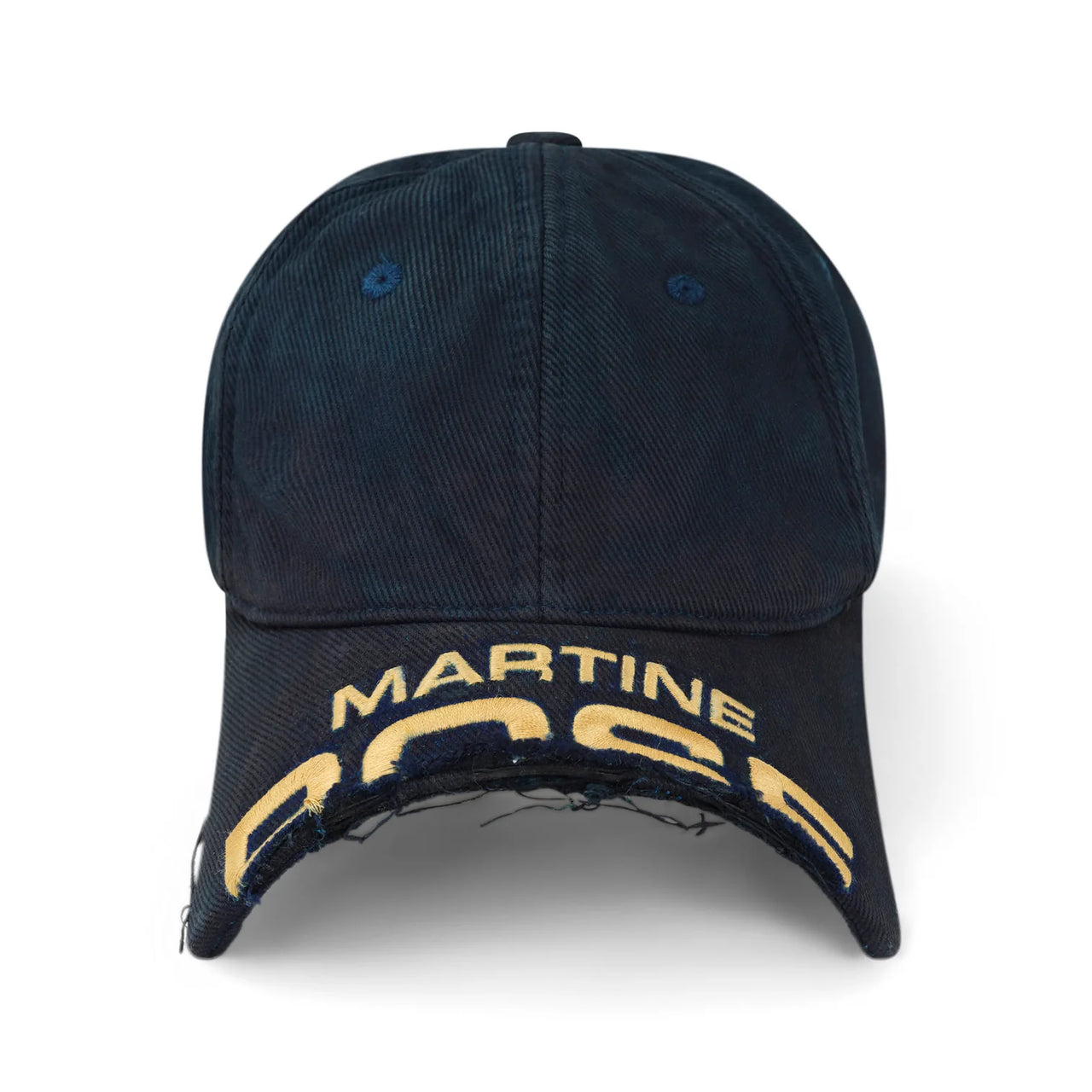 Martine Rose Cut-Off Beak Logo Cap