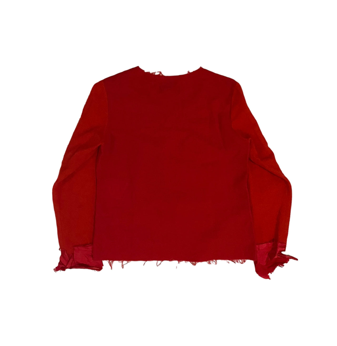 Tricot comme des garons Distressed Knit sweater