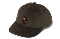 Thumbnail for BAPE Ape Head Logo Corduroy Cap