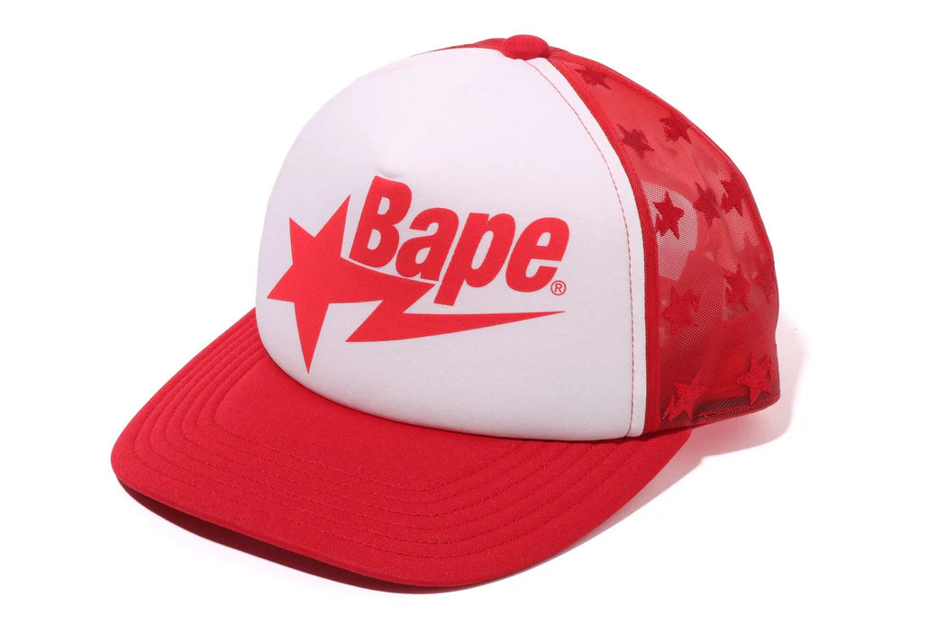 Bape trucker hat hotsell