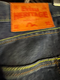 Thumbnail for Evisu selvedge Embroidered Daicock denim