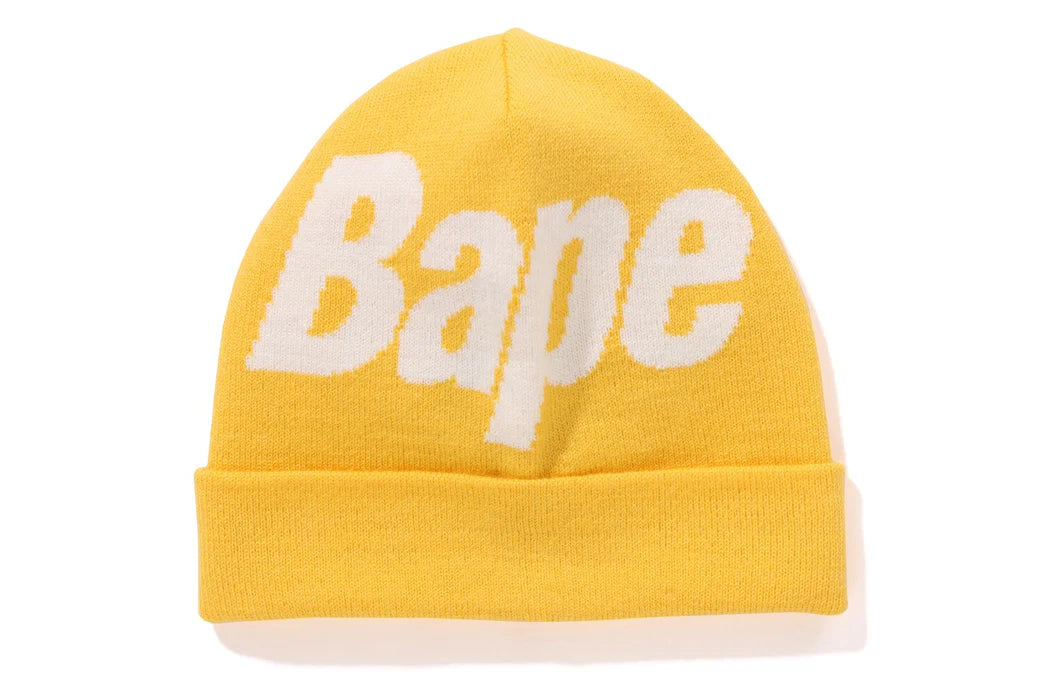 BAPE Spellout Logo Beanie