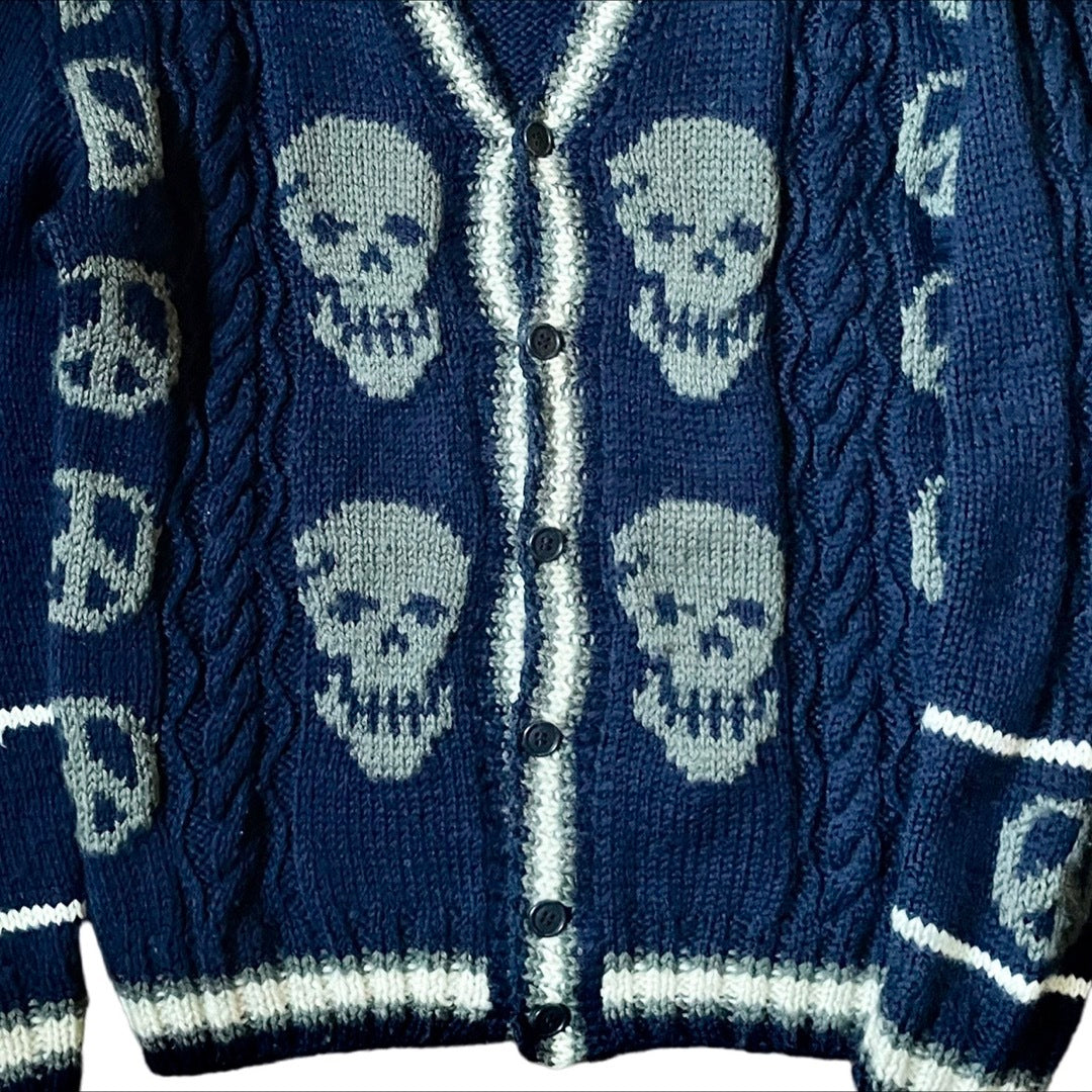 Archive Milkboy Skull Cardigan