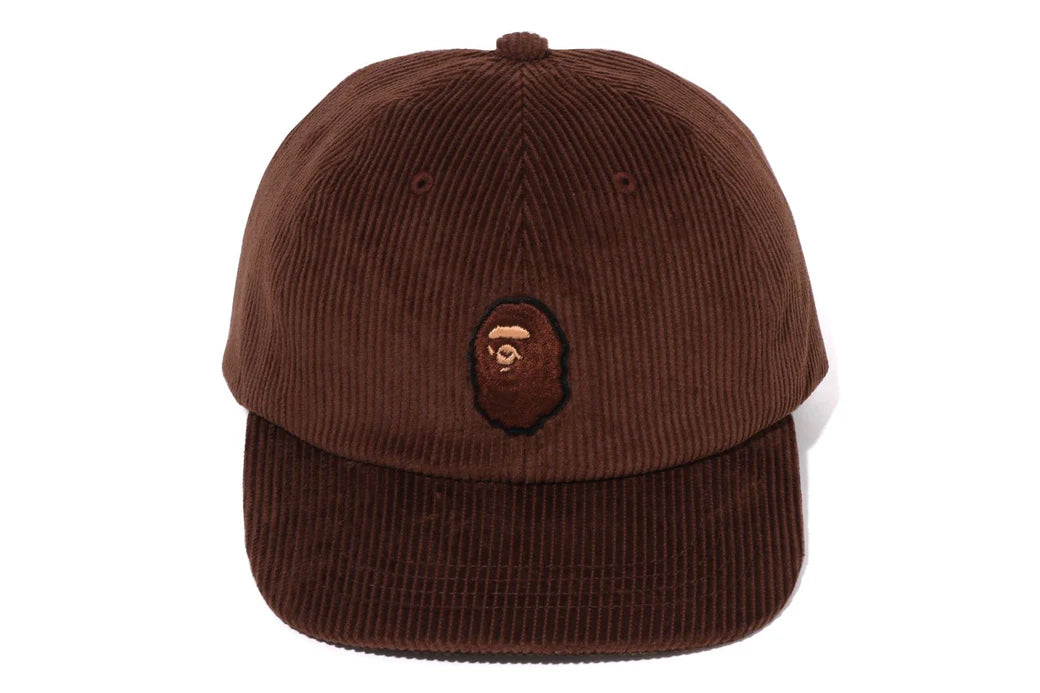 BAPE Ape Head Logo Corduroy Cap