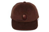 Thumbnail for BAPE Ape Head Logo Corduroy Cap