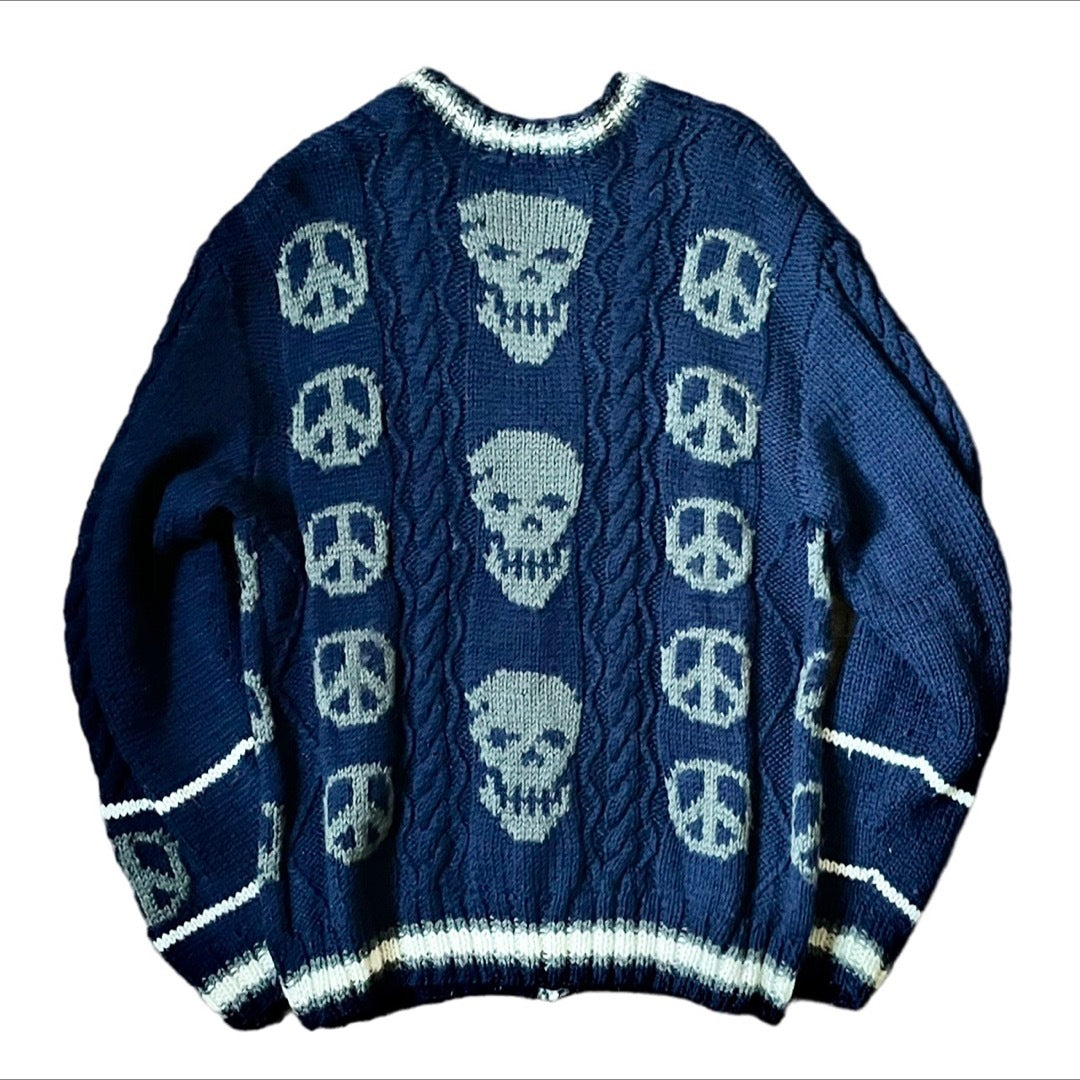 Archive Milkboy Skull Cardigan