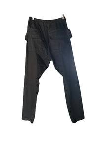 Thumbnail for Rick Owens Contrast pocket Creatch Cargo Pants