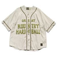 Thumbnail for KAPITAL French Linen GREAT KOUNTRY Baseball Shirt