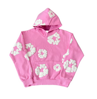 Thumbnail for Denim Tears Pink Cotton Wreath Hoodie