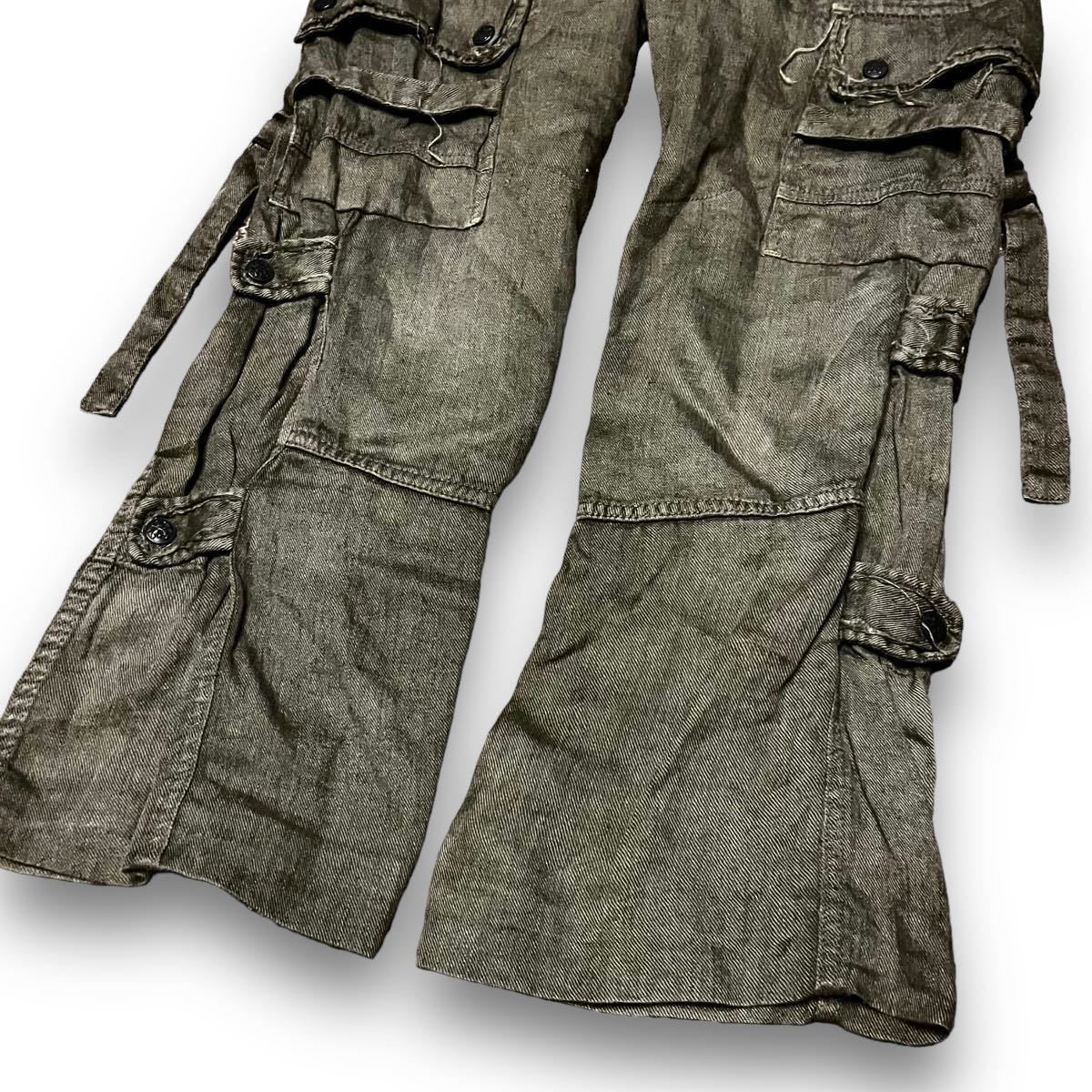 Vintage roarguns Bondage Cargo Pants