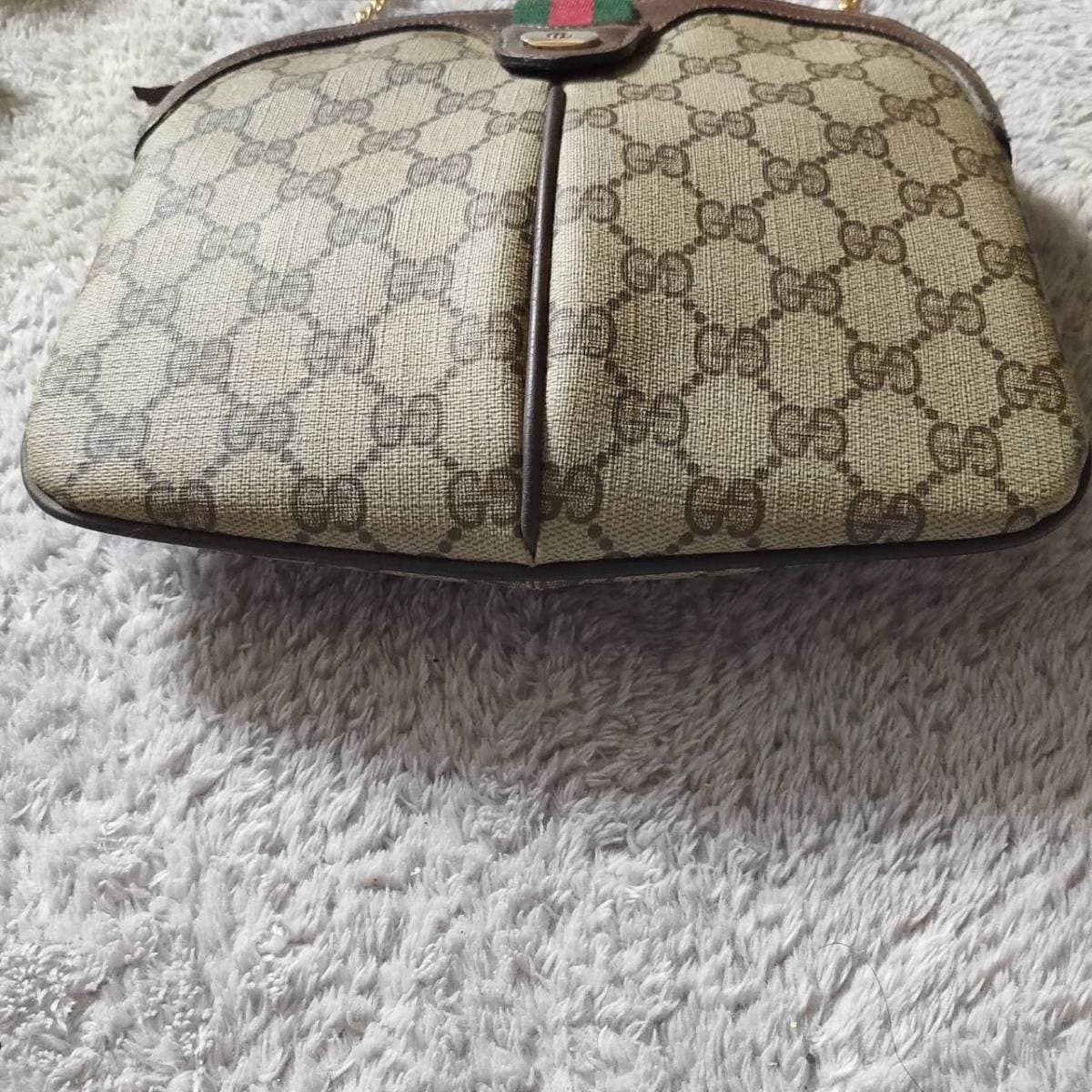 VIntage Gucci GG Sherry Shoulder Pochette Pouch Crossbody Bag