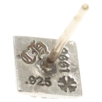 Thumbnail for Chrome Hearts Pyramid Silver Stud Earrings