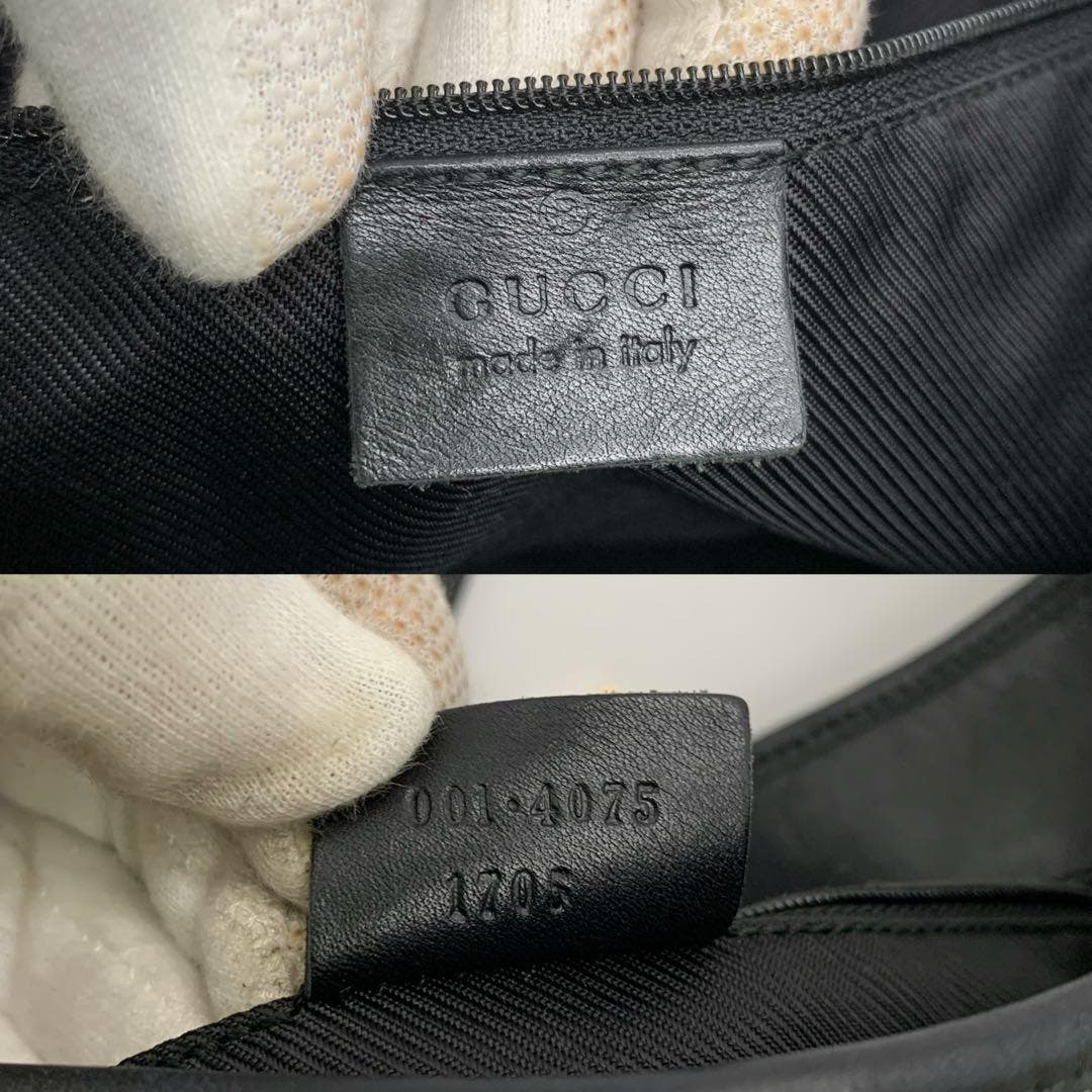 Gucci GG Monogram Kandensky Jackie Shoulder Bag Leather