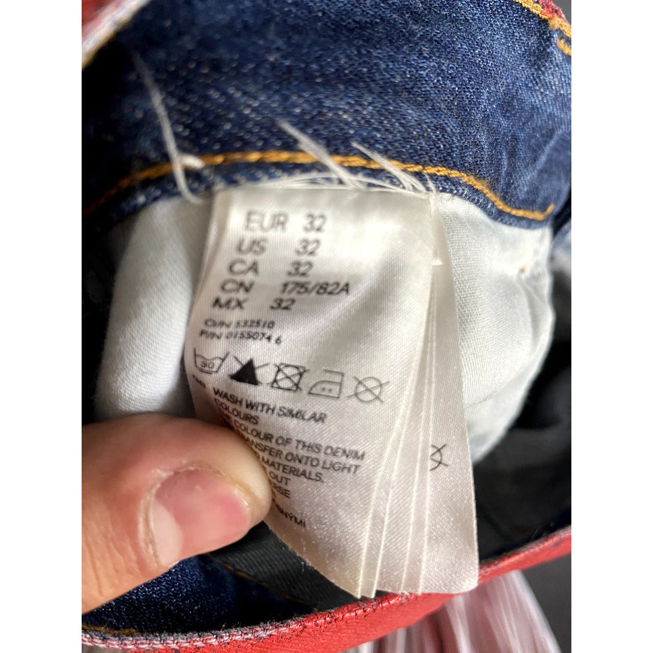 H&M x Margiela Artisinal Painted Denim