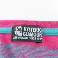 Thumbnail for Hysteric Glamour Striped BEAR HEAD Print Pocket T-shirt