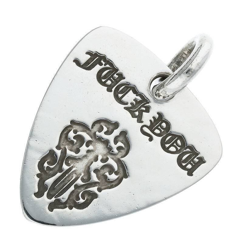 Chrome Hearts Guitar Pick Pendant