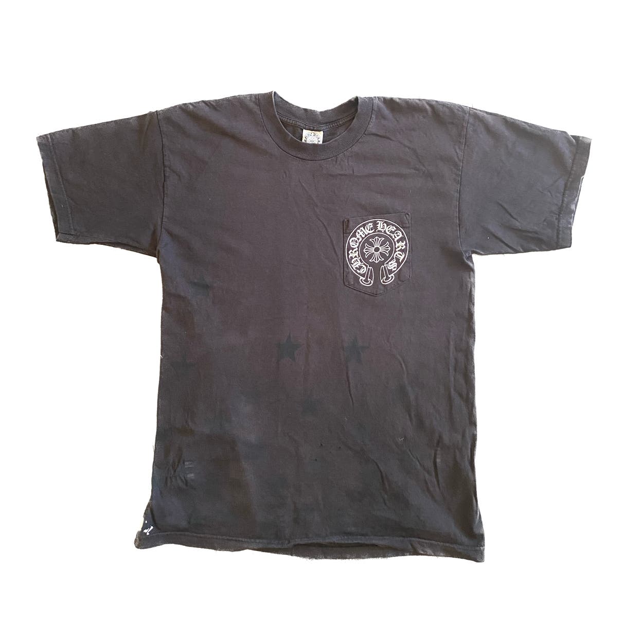 Chrome Hearts 90s OG Horseshoe Scroll Logo Graphic Tee