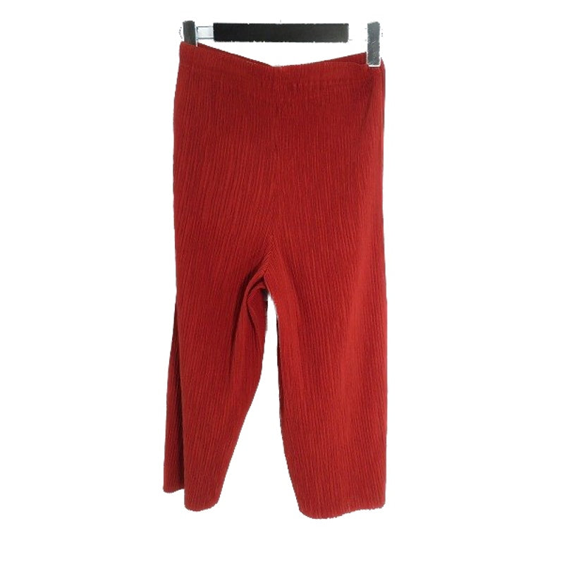 Issey Miyake Pleats Please Pants Red