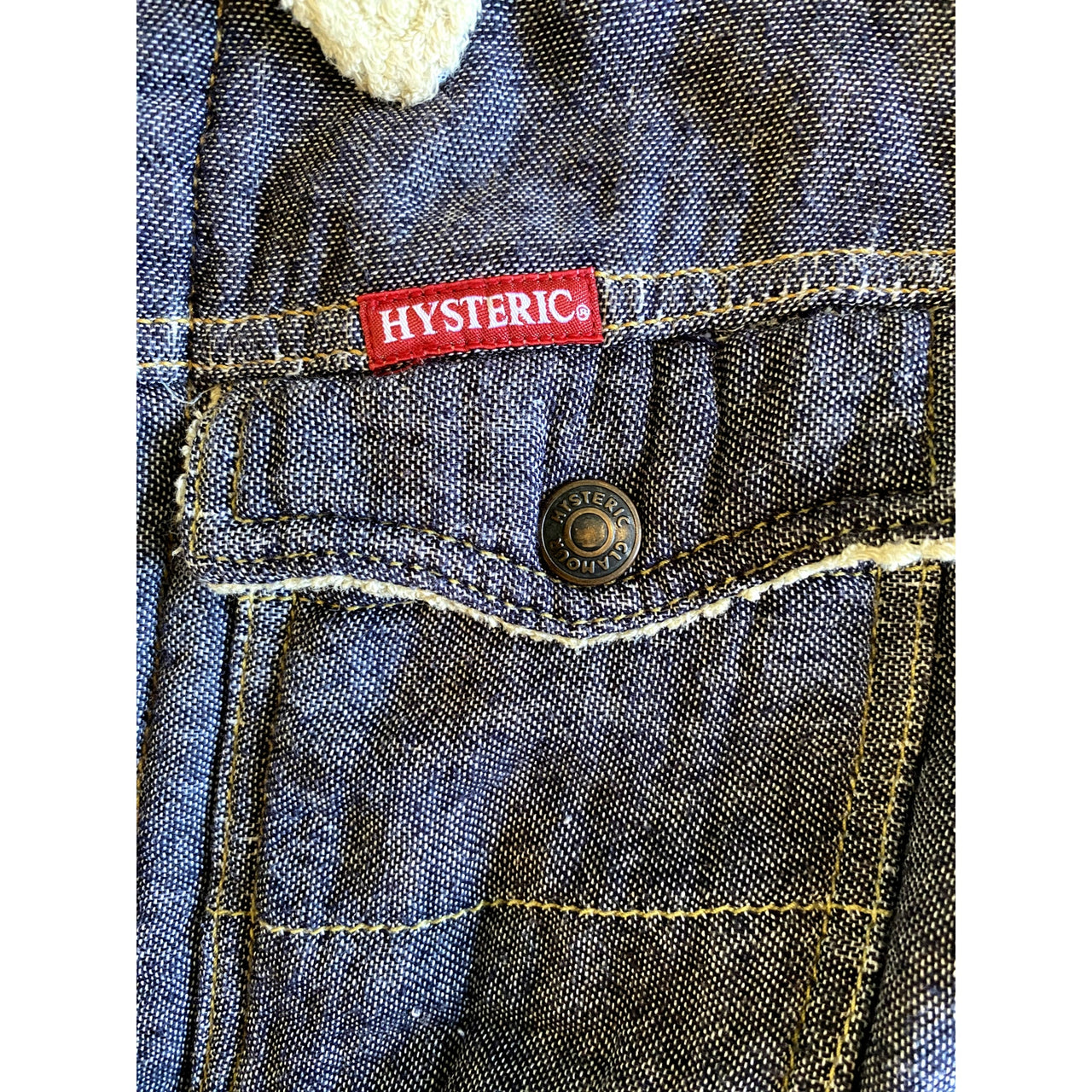 Hysteric Glamor Wooly Sherpa Trucker Jacket