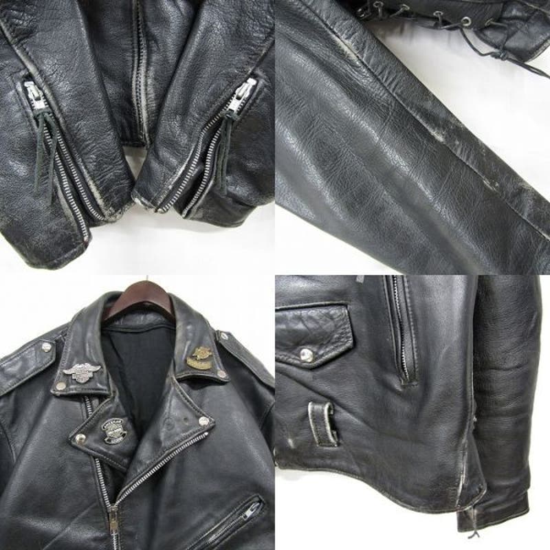 Vintage Harley-Davidson Double Rider Jacket