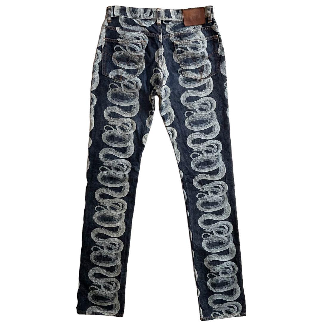 HYSTERIC GLAMOR Snake archive denim