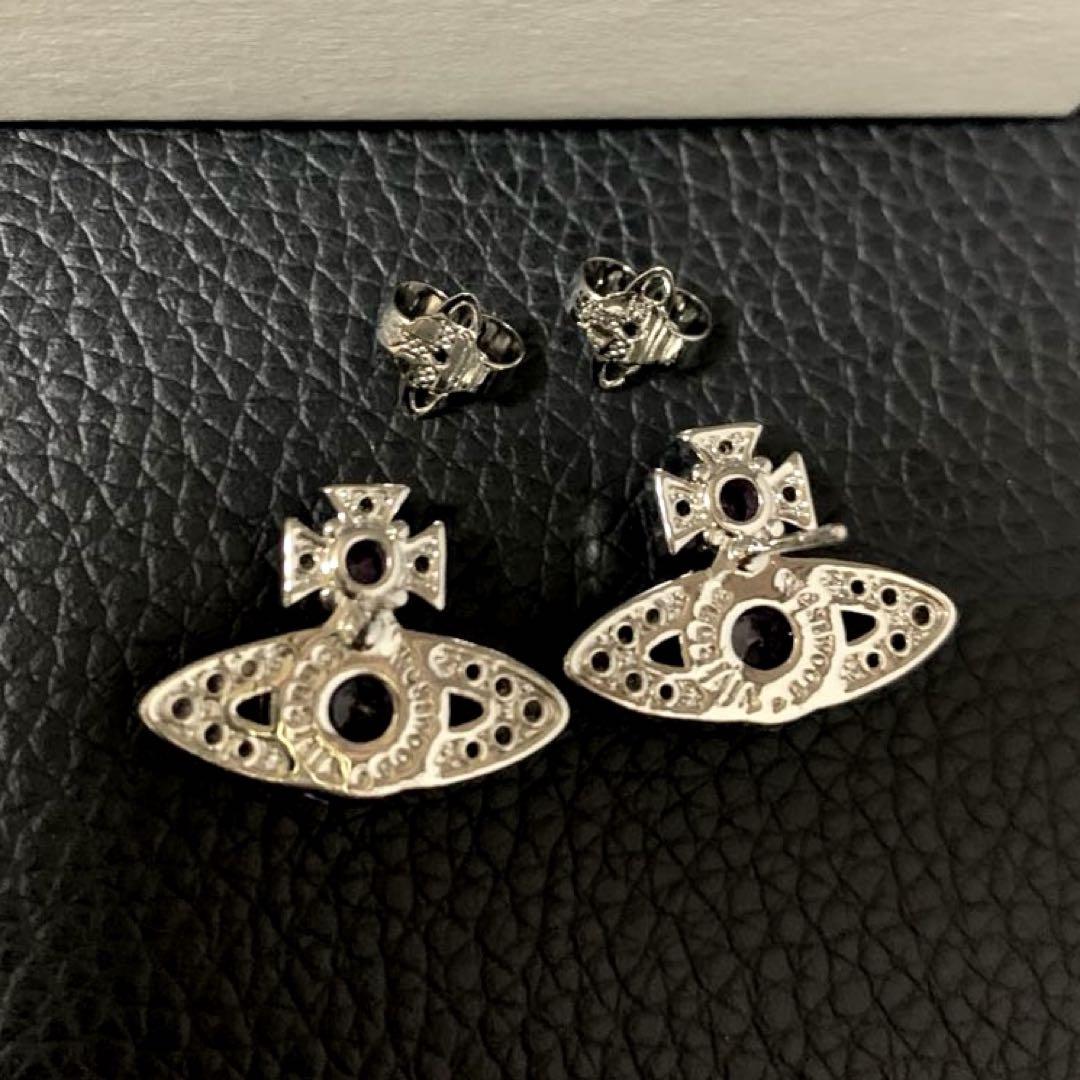 Vivienne Westwood Ouroboros stud earrings