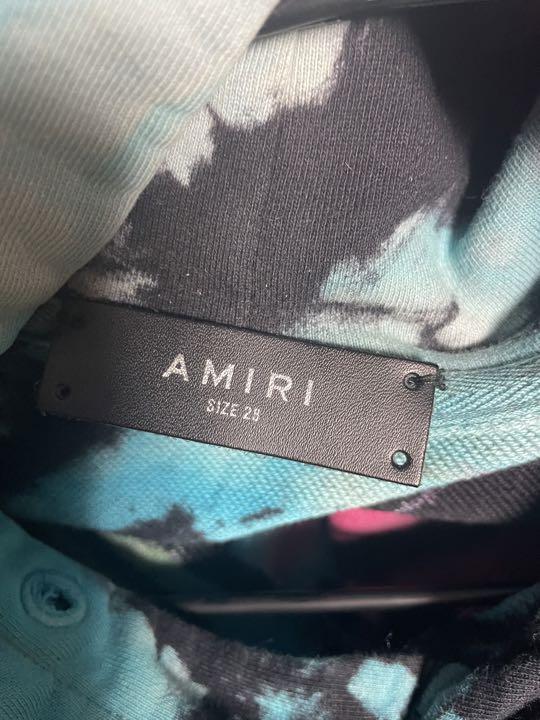 Amiri Swirl Tie Dye Hoodie