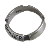 Thumbnail for Jean Paul Gaultier Engraved Logo Ring