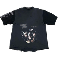 Thumbnail for Super Rare SS23 BALENCIAGA Speedhunter Upside down patchwork tee Tee