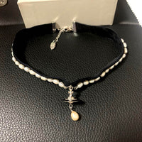 Thumbnail for Vivienne Westwood Aleksa Pearl Choker Necklace