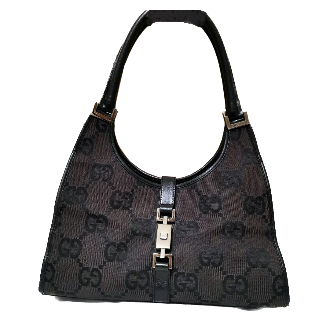 GUCCI Jackie monogram shoulder bag