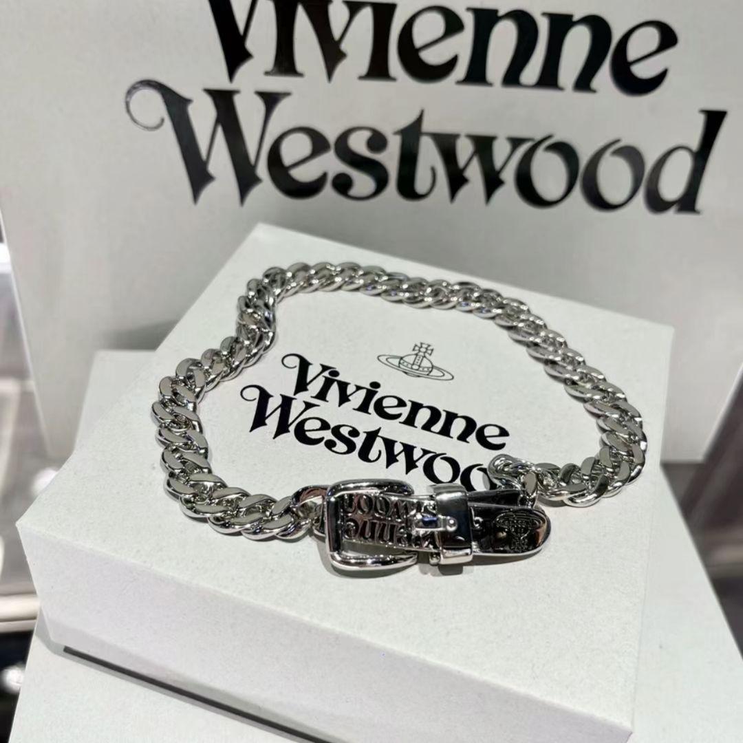 Vivienne Westwood Belt Cuban Link Bracelet