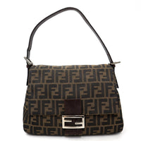 Thumbnail for Vintage Fendi Baguette Zucca Shoulder Bag