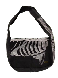 Thumbnail for Kapital Bone skeleton crossbody shoulder Book Bag