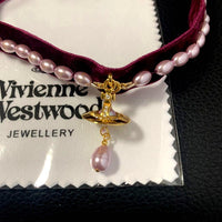 Thumbnail for Vivienne Westwood Aleksa Pearl Choker Necklace