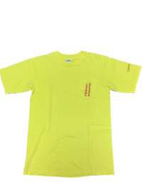 Thumbnail for Chrome Hearts Neon Yellow Logo Tee