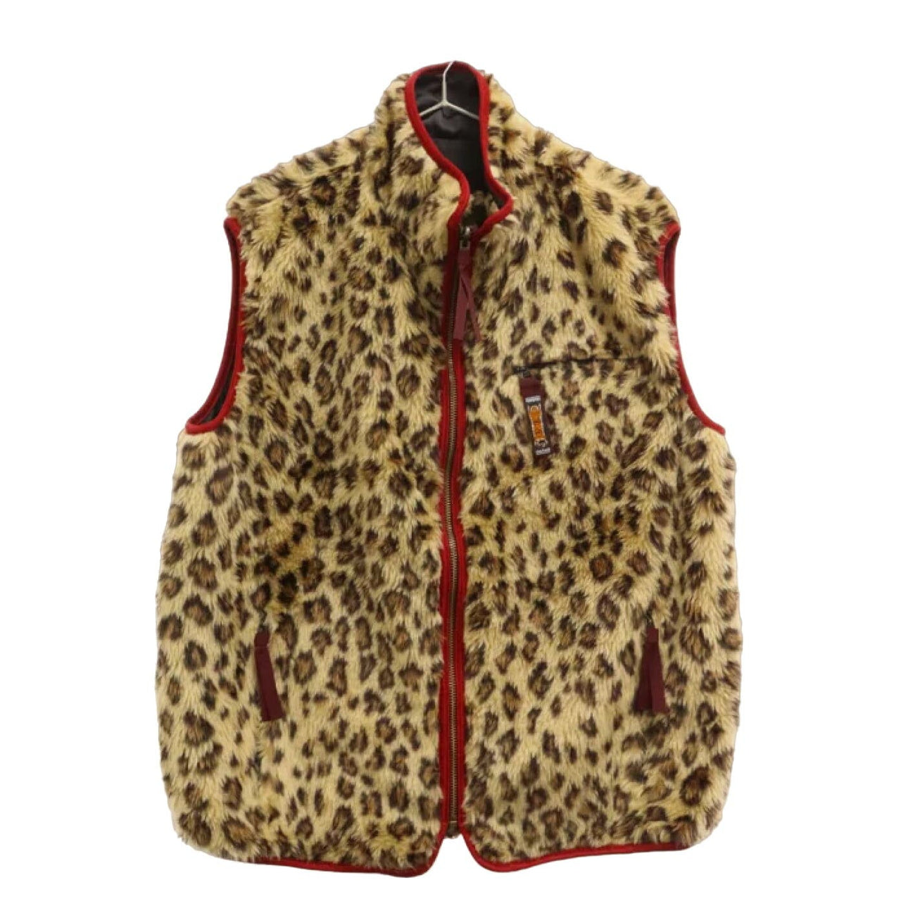 Kapital Reversible Leopard Fleece Vest