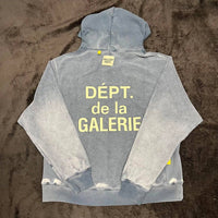 Thumbnail for Gallery Dept reversible Black / Blue Hoodie Parka