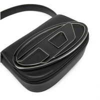 Thumbnail for Diesel 1DR crossbody side bag in black patent leather