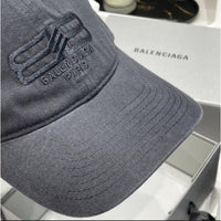 Thumbnail for Balenciaga Cotton Logo Cap BB PARIS ICON