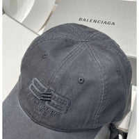 Thumbnail for Balenciaga Cotton Logo Cap BB PARIS ICON