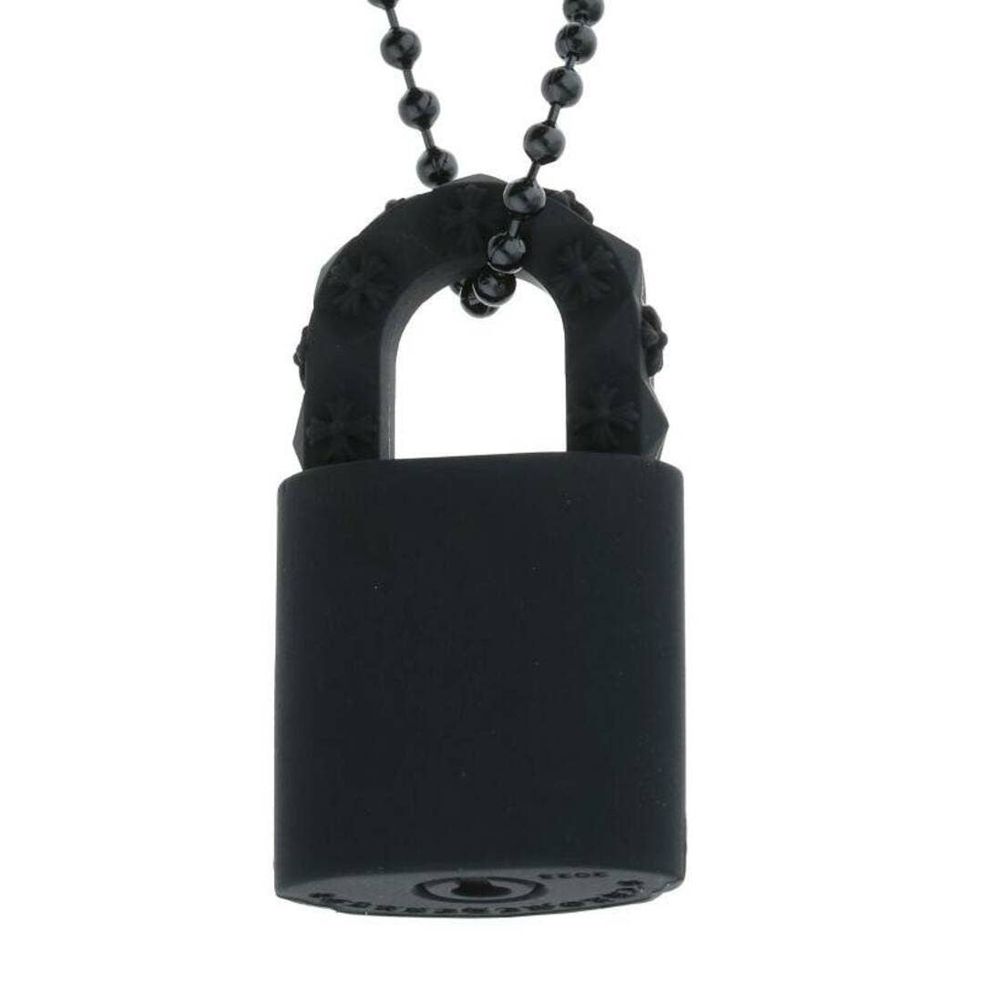 Rare Chrome Hearts Fluer Knee Silicone Padlock Necklace