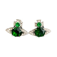 Thumbnail for Vivienne Westwood Ouroboros stud earrings