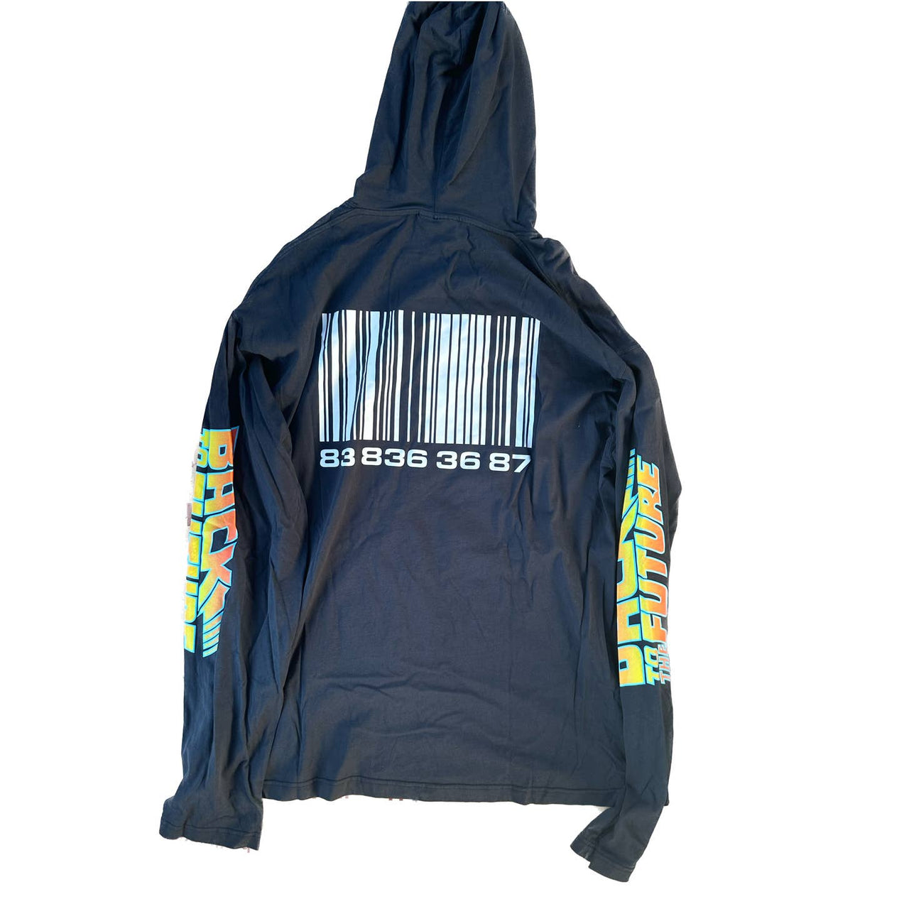 Vetements Back to the future Barcode Hoodie