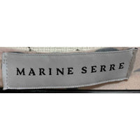 Thumbnail for Marine Serre Moon Crescent beige mesh tight longsleeve