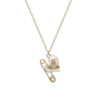 Thumbnail for Vivienne Westwood ORIETTA Pearl Choker Safety Pin