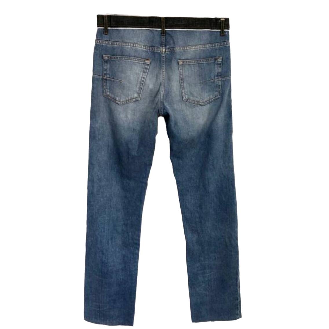 Dior HOMME Archive Contrast Waistband Denim