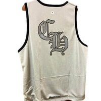 Thumbnail for Chrome Hearts Mesh Baketball Mesh Reversible Warm Up Jersey