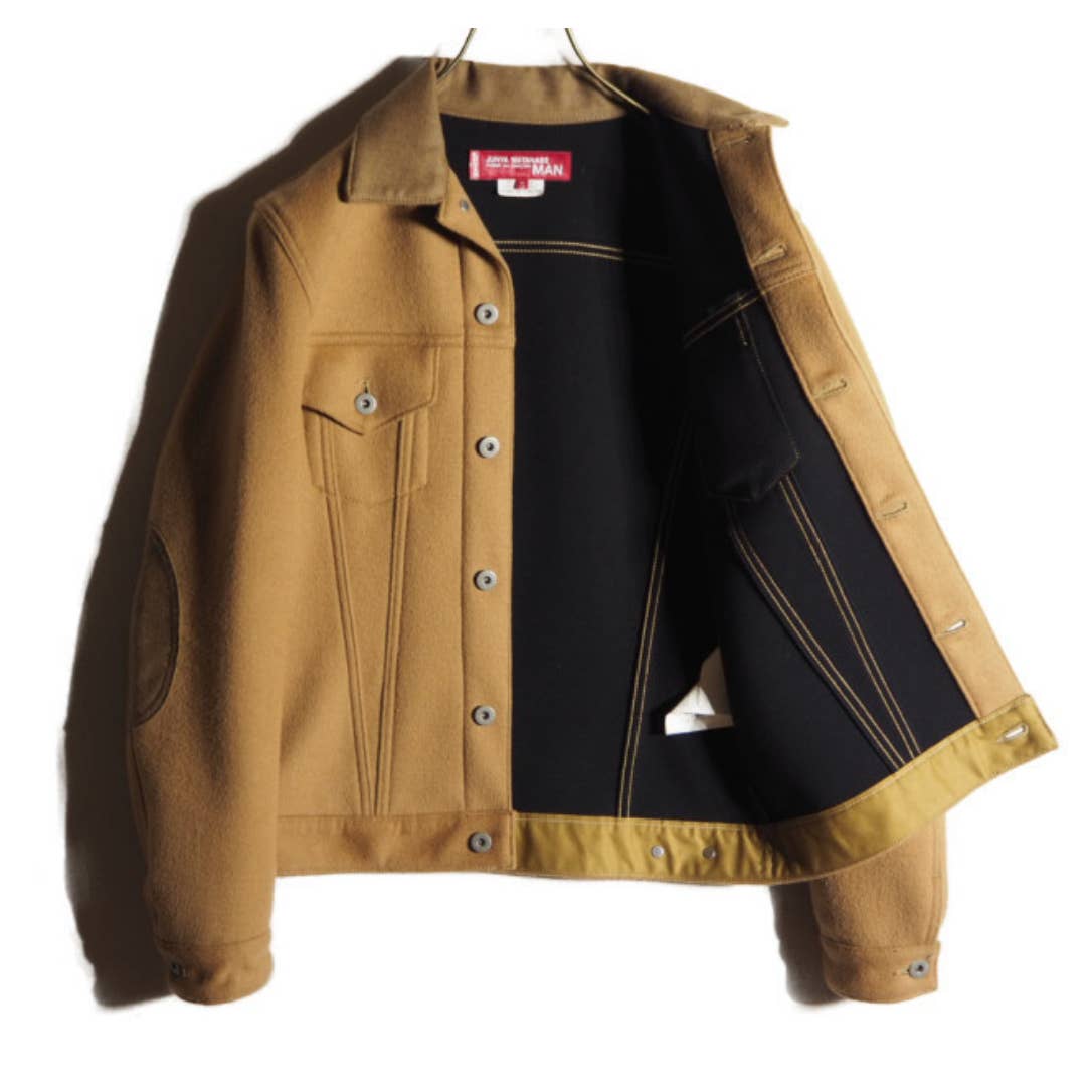 Junya Watanabe x Levi's Wool Beige type 3 Trucker Jacket