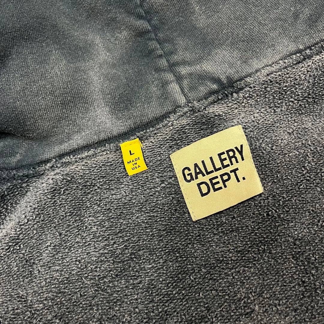 Gallery Dept reversible Black / Blue Hoodie Parka